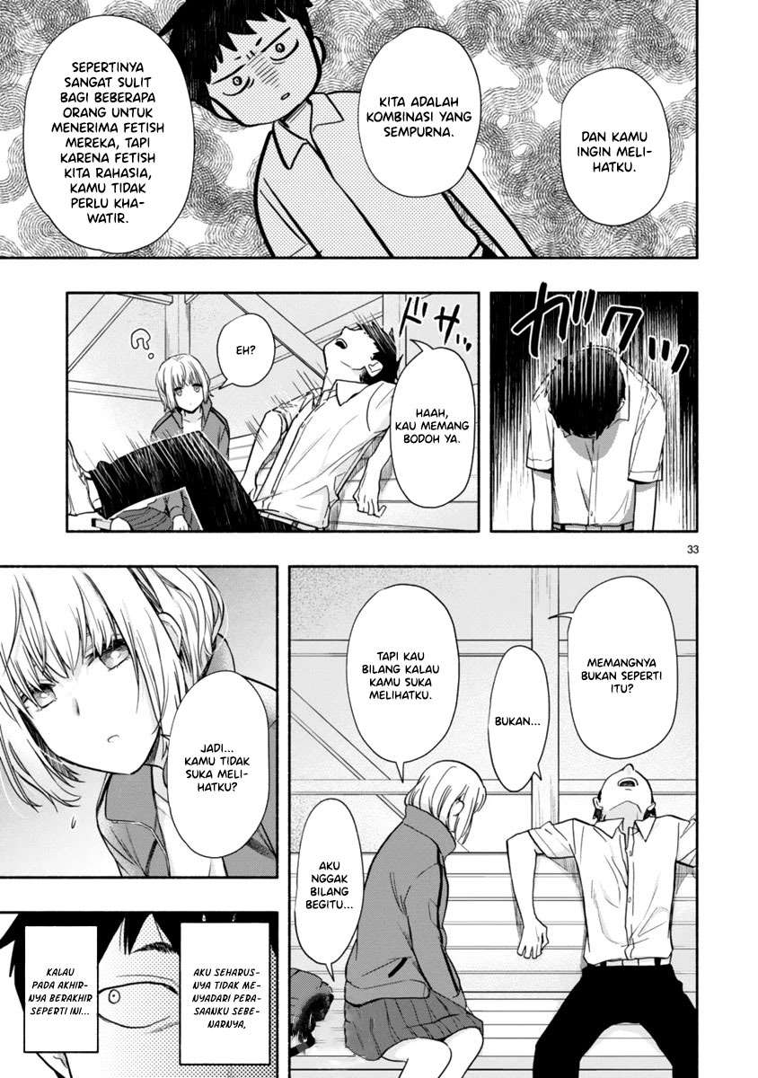 Miseru, Mitsumeru, Futari Dake Chapter 06 end page 15